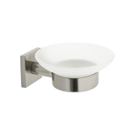 FIXSEN Мыльница стеклянная  Lux Satin, сатин (FX-16008) FX-16008 - фото 338098