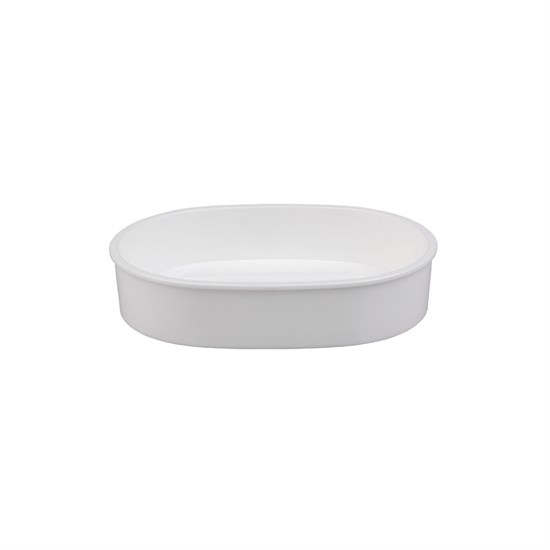 FIXSEN Мыльница ROUND WHITE (FX-451-4) FX-451-4 - фото 338244