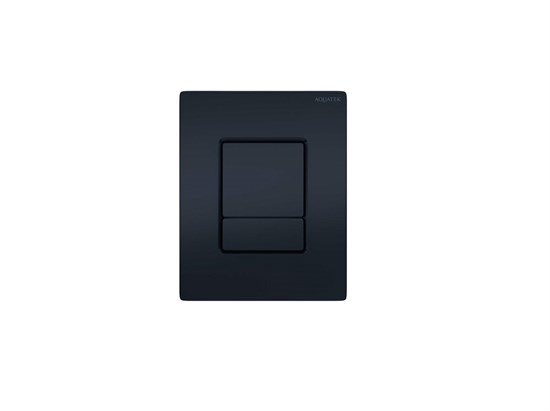 AQUATEK Панель смыва черная матовая для INSP-0000002 Pneumo N PNN-0000005 - фото 338388