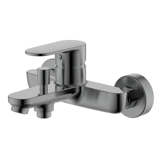 AQUATEK AQ1840BGM НИКА Смеситель для ванны, оружейная сталь AQ1840BGM - фото 338509