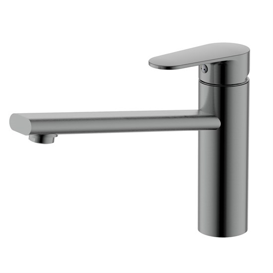 AQUATEK AQ1880BGM НИКА Смеситель для кухни, оружейная сталь AQ1880BGM - фото 338541
