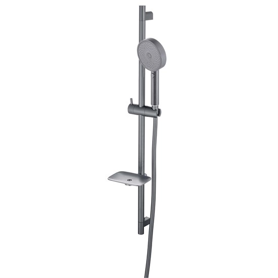 AQUATEK AQ2031BGM ВЕГА Душевой гарнитур 3jet 73см, оружейная сталь AQ2031BGM