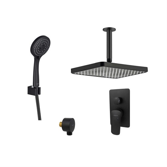 AQUATEK AQ1073MB ВЕГА Set 4 в 1 (AQ1046MB+AQ2071MB+AQ2454MB+AQ2010MB), черный матовый AQ1073MB - фото 338853