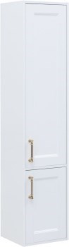 AQUANET Boston New Шкаф-пенал напольный / подвесной ширина 35 см, цвет белый AQUANET-347184 - фото 339304