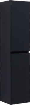 AQUANET Vega 2.0 Шкаф-пенал подвесной ширина 35 см, цвет черный AQUANET-343973 - фото 339324