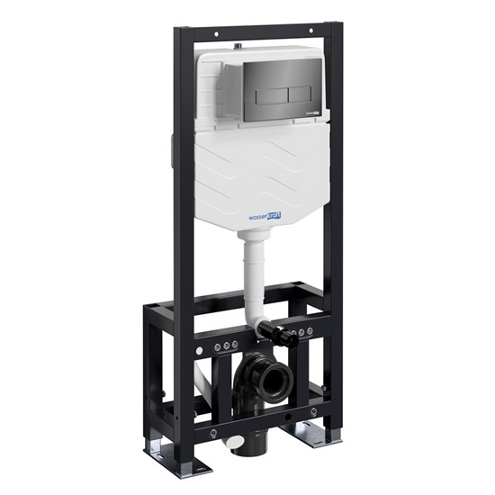 WASSERKRAFT Dill Система инсталляции для унитазов WASSERKRAFT 61TLT.010.ME.PB03 - фото 339547