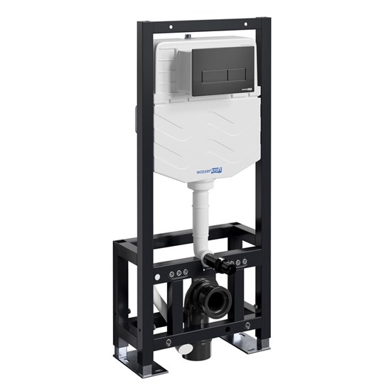 WASSERKRAFT Dill Система инсталляции для унитазов WASSERKRAFT 61TLT.010.ME.MB03 - фото 339551