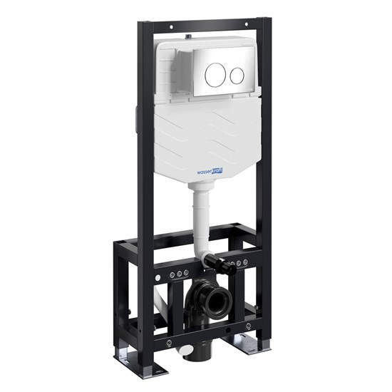 WASSERKRAFT Dill Система инсталляции для унитазов WASSERKRAFT 61TLT.010.ME.CH02 - фото 339555