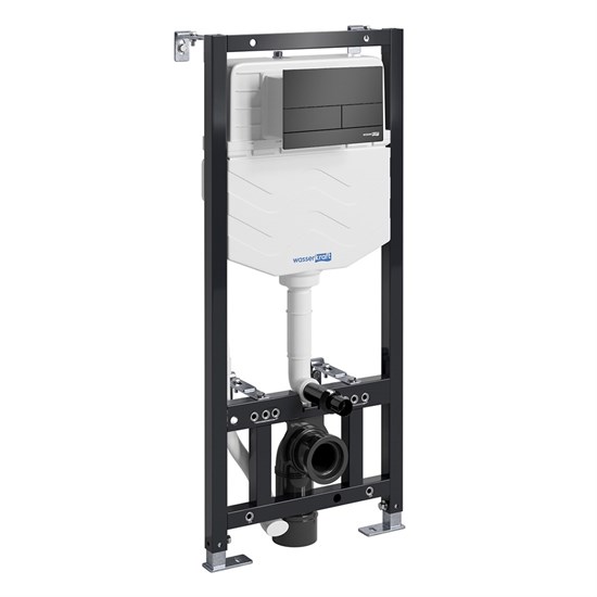 WASSERKRAFT Aller Система инсталляции для унитазов WASSERKRAFT 10TLT.010.ME.MB04 - фото 339691