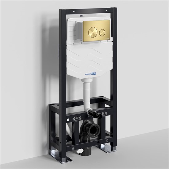 WASSERKRAFT Dill Система инсталляции для унитазов WASSERKRAFT 61TLT.010.ME.MG02 - фото 339729