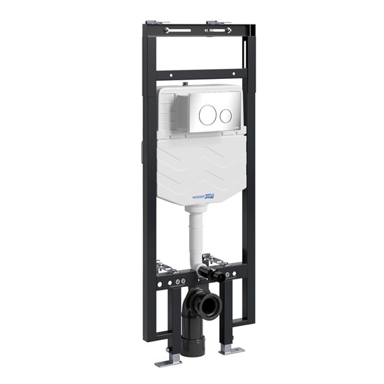 WASSERKRAFT Dinkel Система инсталляции для унитазов WASSERKRAFT 58TLT.010.ME.CH02 - фото 339743