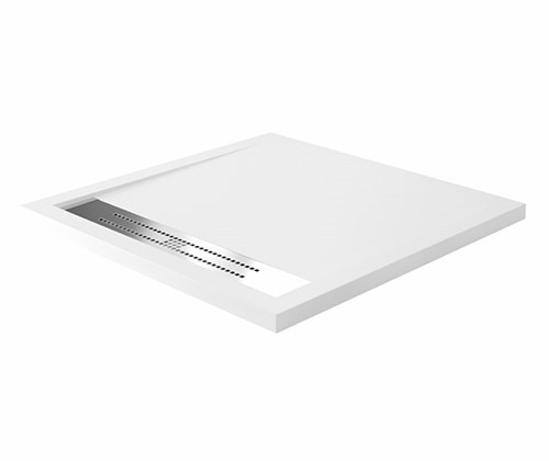 WASSERKRAFT Mindel 85T Душевой поддон квадратный искусственный камень размер 90x90 см, белый WASSERKRAFT 85T03 - фото 340008