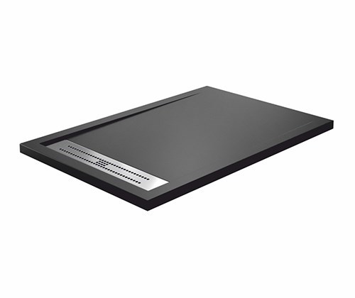 WASSERKRAFT Abens 20T Душевой поддон прямоугольный искусственный камень размер 140x80 см, черный WASSERKRAFT 20T35 - фото 340047