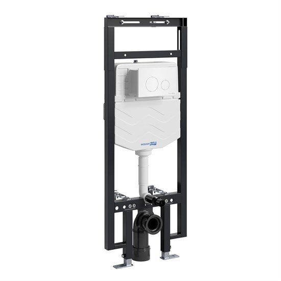 WASSERKRAFT Dinkel Система инсталляции для унитазов WASSERKRAFT 58TLT.010.ME.WH02 - фото 340070