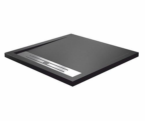 WASSERKRAFT Abens 20T Душевой поддон квадратный искусственный камень размер 90x90 см, черный WASSERKRAFT 20T03 - фото 340156