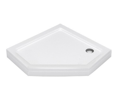 WASSERKRAFT Isen 26T Душевой поддон пятиугольный Акрил размер 100x100 см, белый WASSERKRAFT 26T38 - фото 340283