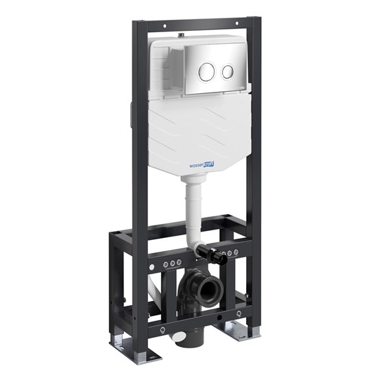 WASSERKRAFT Dill Система инсталляции для унитазов WASSERKRAFT 61TLT.010.ME.CH01 - фото 341815