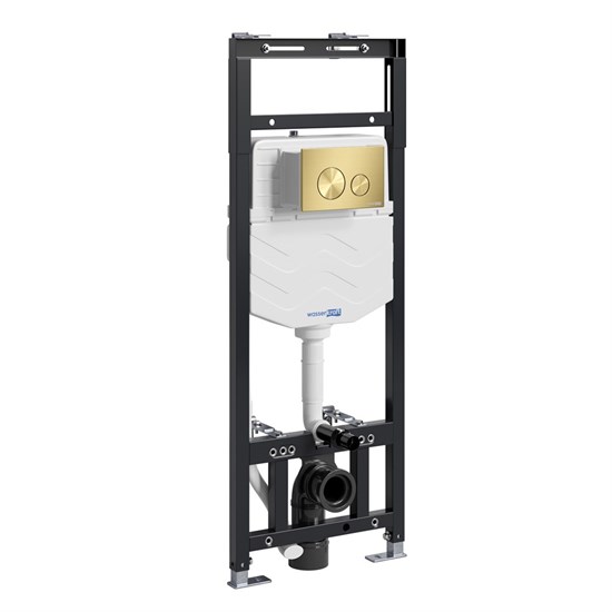 WASSERKRAFT Alme Система инсталляции для унитазов WASSERKRAFT 15TLT.010.ME.MG02 - фото 342053