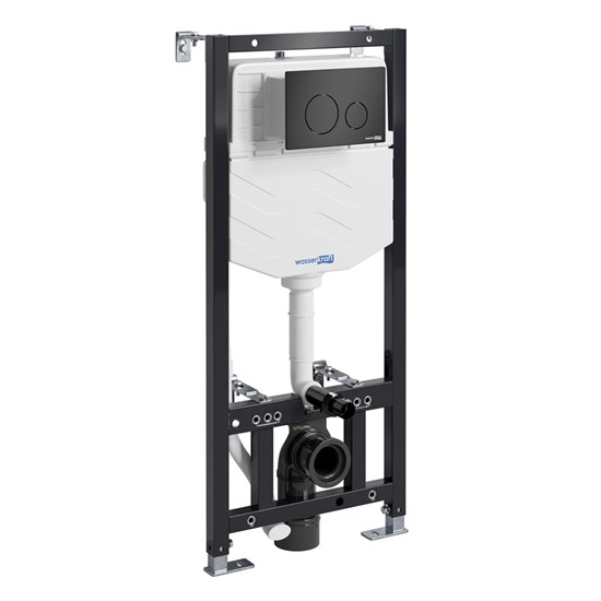 WASSERKRAFT Aller Система инсталляции для унитазов WASSERKRAFT 10TLT.010.ME.MB02 - фото 342270