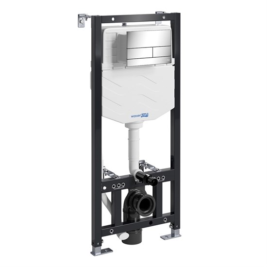 WASSERKRAFT Aller Система инсталляции для унитазов WASSERKRAFT 10TLT.010.ME.CH04 - фото 342475