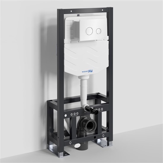 WASSERKRAFT Dill Система инсталляции для унитазов WASSERKRAFT 61TLT.010.ME.WH01 - фото 342550