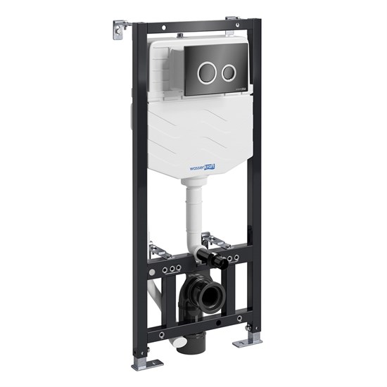 WASSERKRAFT Aller Система инсталляции для унитазов WASSERKRAFT 10TLT.010.ME.PB01 - фото 342606