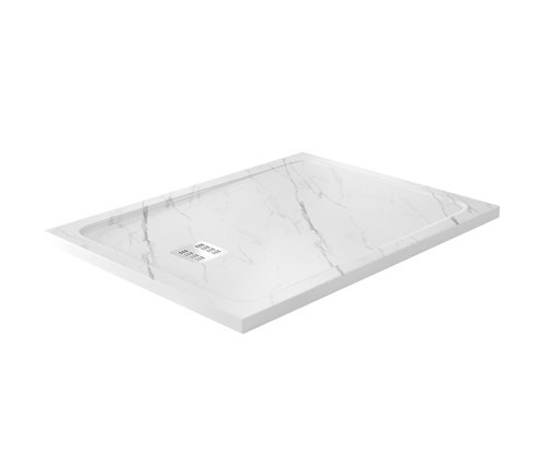 WASSERKRAFT Rhin 44T Душевой поддон прямоугольный искусственный камень размер 120x90 см, белый WASSERKRAFT 44T07 - фото 342800