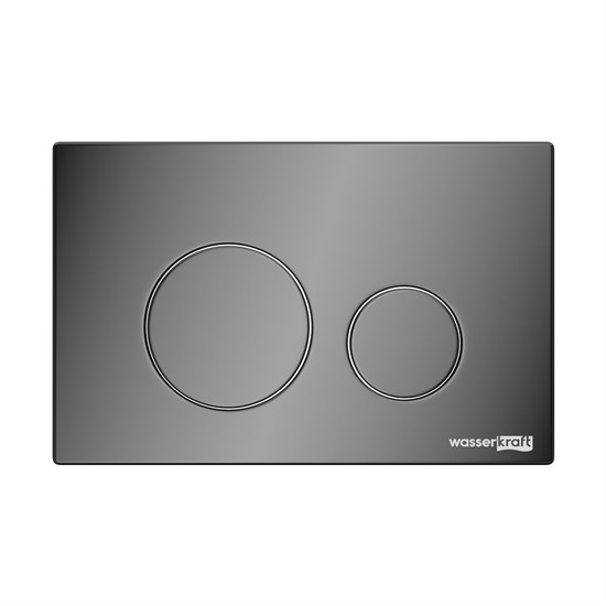 WASSERKRAFT Кнопка смыва, цвет черный WASSERKRAFT PB02 - фото 342894