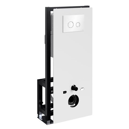 WASSERKRAFT Glan Система инсталляции для унитазов WASSERKRAFT 66TLT.010.ME.WH.WH01 - фото 343052