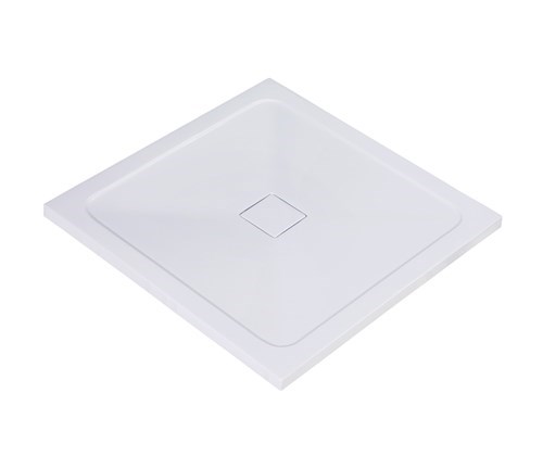 WASSERKRAFT Dinkel 58T Душевой поддон квадратный искусственный камень размер 90x90 см, белый WASSERKRAFT 58T03 - фото 343058