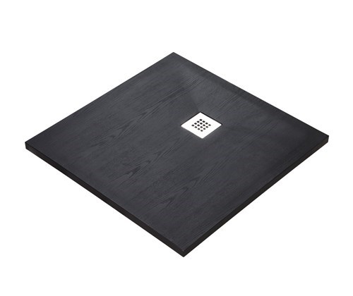 WASSERKRAFT Dill 61T Душевой поддон квадратный искусственный камень размер 90x90 см, черный WASSERKRAFT 61T03 - фото 343126