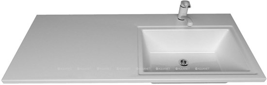 AQUANET Раковина Marko Марсал 110 R ширина 110 см, цвет белый AQUANET-334078 - фото 343587