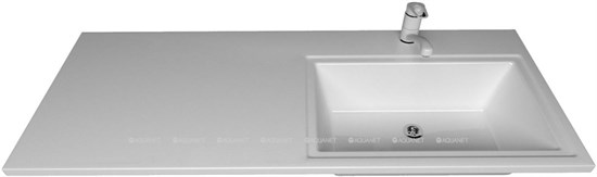 AQUANET Раковина Marko Марсал 120 R ширина 120 см, цвет белый AQUANET-335621 - фото 343591