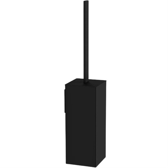 LANGBERGER Black Edition Ерш квадратный к стене (колба пласт) (L&C) (11372B-BP), черный матовый BLACKEDITION11372B-BP - фото 343691