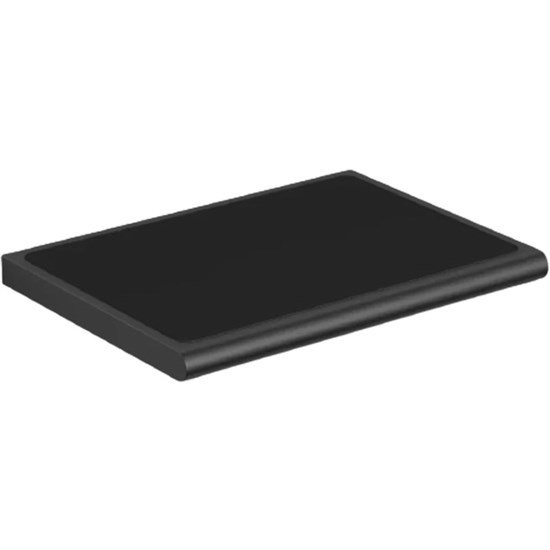 LANGBERGER Black Edition Полка хром резина anti-slip для крепления с б/д или отд. исп-я (38051F-BP), черный матовый BLACKEDITION38051F-BP - фото 343717