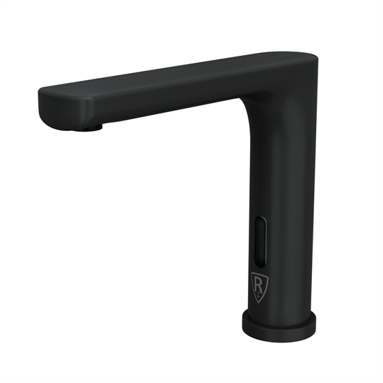 RUSH Tinos Смеситель для раковины сенсорный, черный матовый TI3732-12Black - фото 344478