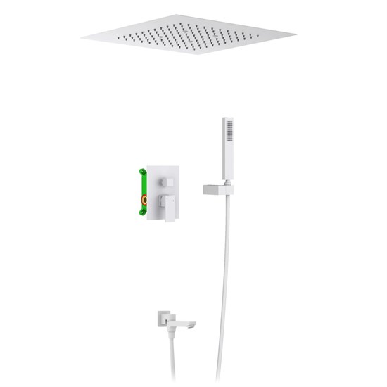 TIMO Selene Душевая система встроенная SX-2039/16SM белый матовый SX-2039/16SM - фото 345781
