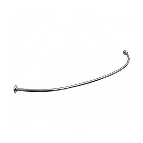 AQUATEK Карниз для ванны дуга 1640*1640 (для ванны Сириус), хром KARN-0000022