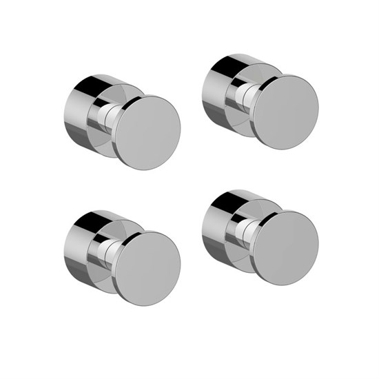 IDDIS Комплект крючков 4 шт. хром (HOK4SC0i41) ,цвет хром HOK4SC0i41 - фото 347658