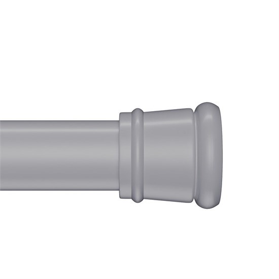 IDDIS Карниз для ванной комнаты Elegante 110-200 см, серый матовый (SRC0120i14) ,цвет серый SRC0120i14 - фото 347912