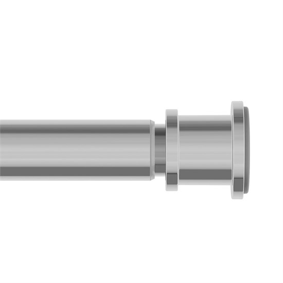 IDDIS Карниз для ванной комнаты, 110-200 см, хром глянцевый, Elegante, , (RSC0120i14) ,цвет хром RSC0120i14 - фото 347923