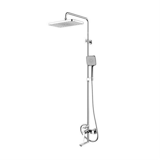IDDIS Parker Душевая система с тропическим душем и изливом (PARSB3Fi06) PARSB3Fi06 - фото 348140