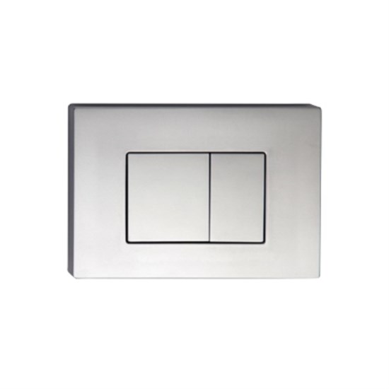 IDDIS Клавиша смыва Unifix универсальная матовый хром 030 (UNI30M0i77) UNI30M0i77 - фото 348478