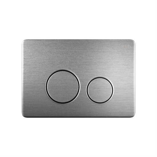 IDDIS Клавиша смыва Unisteel универсальная нержавеющая сталь 010 (UNS10S0i77) UNS10S0i77 - фото 348502