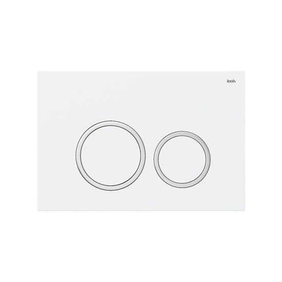 IDDIS Клавиша смыва Unifix, белая (UNI03WCi77) UNI03WCi77 - фото 348531