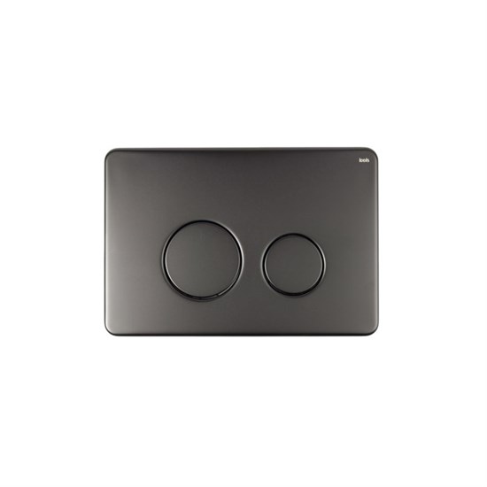 IDDIS Клавиша смыва Unisteel механическая, матовый графит (UNSR2GMi77) UNSR2GMi77 - фото 348605