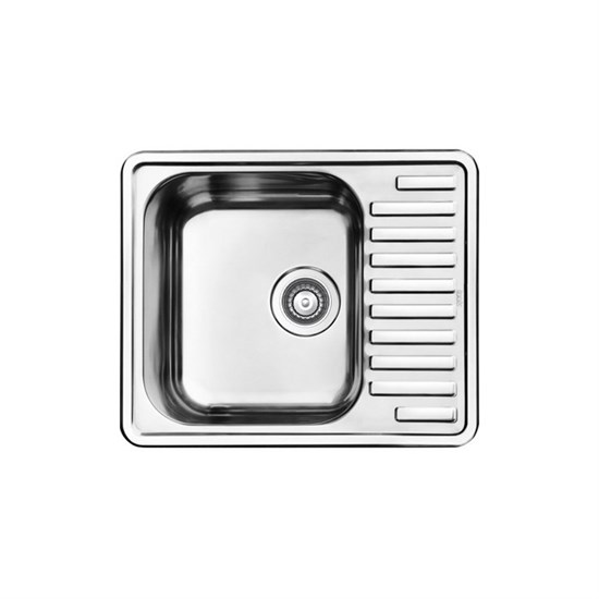 IDDIS Мойка врезного монтажа с сифоном Strit S, нерж. сталь, полир., 585*485 (STR58PDi77S) STR58PDi77S - фото 348854
