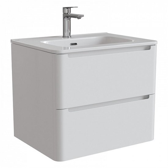 IDDIS Тумба с раковиной Edifice 60 подвесная белая (EDI60W0i95K) EDI60W0i95K - фото 349187