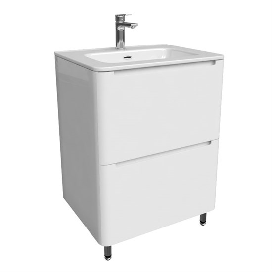 IDDIS Тумба с раковиной Edifice белая, 60 см (EDI60WFi95K) EDI60WFi95K - фото 349247