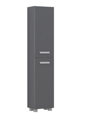 VELVEX Пенал напольный  Orlando 190, серый (pn.ORL.40 графит) pn.ORL.40 графит - фото 349894